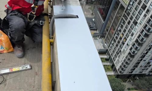3. INSTALACION DE PAC DE ALUMINIO COMPUESTO EN PARAMETO